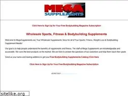 Sites similar to megasupplements.net