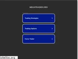 Sites similar to megatrader.org