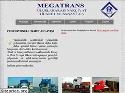 Sites similar to megatrans.gen.tr
