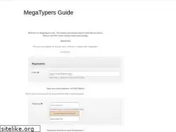 Sites similar to megatypers-guide.blogspot.com