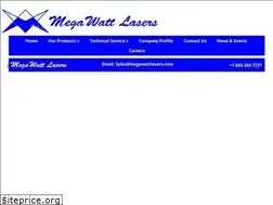 Sites similar to megawattlasers.com