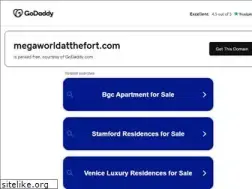 Sites similar to megaworldatthefort.com