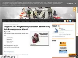 Sites similar to megi-rahman.blogspot.com