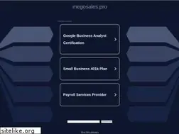 Sites similar to megosales.pro