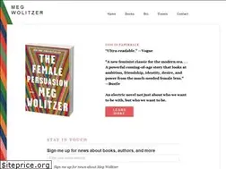 Sites similar to megwolitzer.com