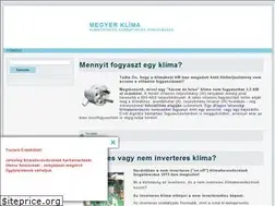 Sites similar to megyerklima.hu