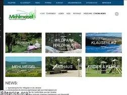 Sites similar to mehlmeisel.de