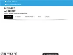 Sites similar to mehmetakbulut.net