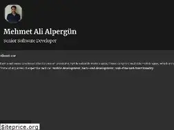 Sites similar to mehmetalialpergun.com