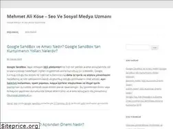 Sites similar to mehmetalikose.com
