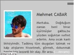 Sites similar to mehmetcabar.com