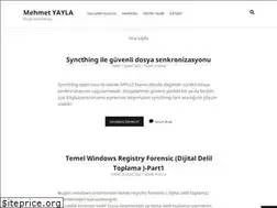 Sites similar to mehmetyayla.com