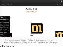 Sites similar to mehner.info