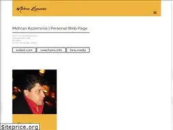 Sites similar to mehrankazeminia.com
