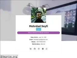 Sites similar to mehrdadseyfi.ir