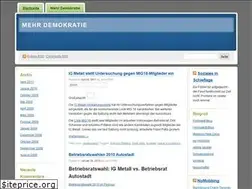 Sites similar to mehrdemokratie.wordpress.com
