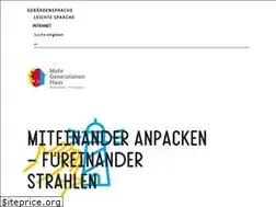 Sites similar to mehrgenerationenhaeuser.de