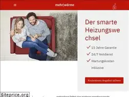 Sites similar to mehrwaerme.de