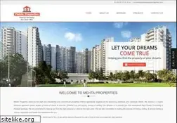Sites similar to mehtapropertiesgurgaon.com