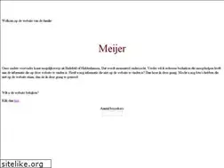 Sites similar to meijer.hfoada.nl
