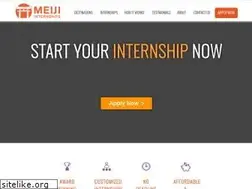 Sites similar to meijiinternships.com