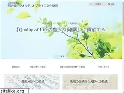 Sites similar to meijiyasuda-qol-bunka.or.jp