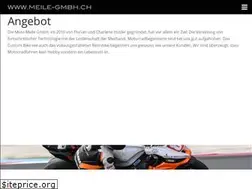 Sites similar to meile-gmbh.ch