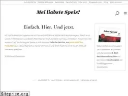 Sites similar to meiliabstespeis.at
