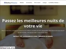 Sites similar to meilleur-matelas.org