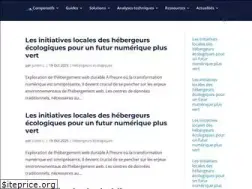 Sites similar to meilleurhebergeurweb.fr