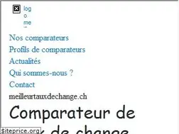 Sites similar to meilleurtauxdechange.ch