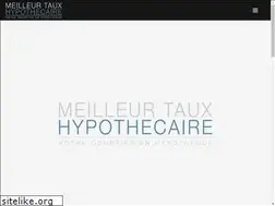 Sites similar to meilleurtauxhypothecaire.com
