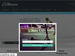 Sites similar to mein-escooter.de