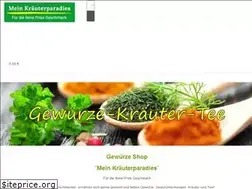 Sites similar to mein-kraeuterparadies.de
