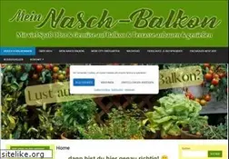Sites similar to mein-nasch-balkon.de