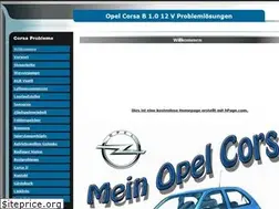 Sites similar to mein-opel-corsa.hpage.com
