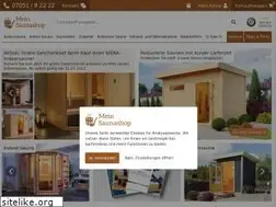 Sites similar to mein-saunashop.de