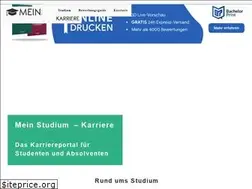 Sites similar to mein-studium-karriere.ch