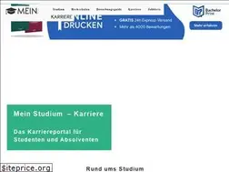 Sites similar to mein-studium-karriere.de
