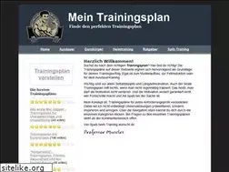 Sites similar to mein-trainingsplan.com