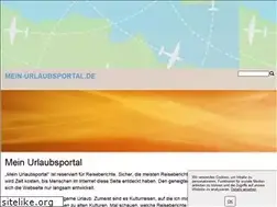 Sites similar to mein-urlaubsportal.de