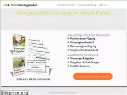 Sites similar to mein-vorsorgepaket.de