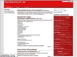 Sites similar to meinbackbuch.de