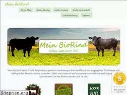 Sites similar to meinbiorind.de