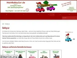 Sites similar to meinbobbycar.de