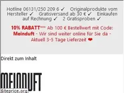 Sites similar to meinduft.de