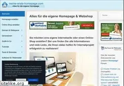 Sites similar to meine-erste-homepage.com