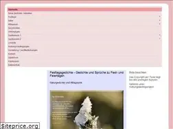 Sites similar to meine-festtagsgedichte.de