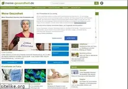 Sites similar to meine-gesundheit.de