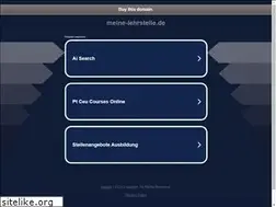 Sites similar to meine-lehrstelle.de